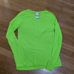 Limegreen Waffle Top Under Armour
